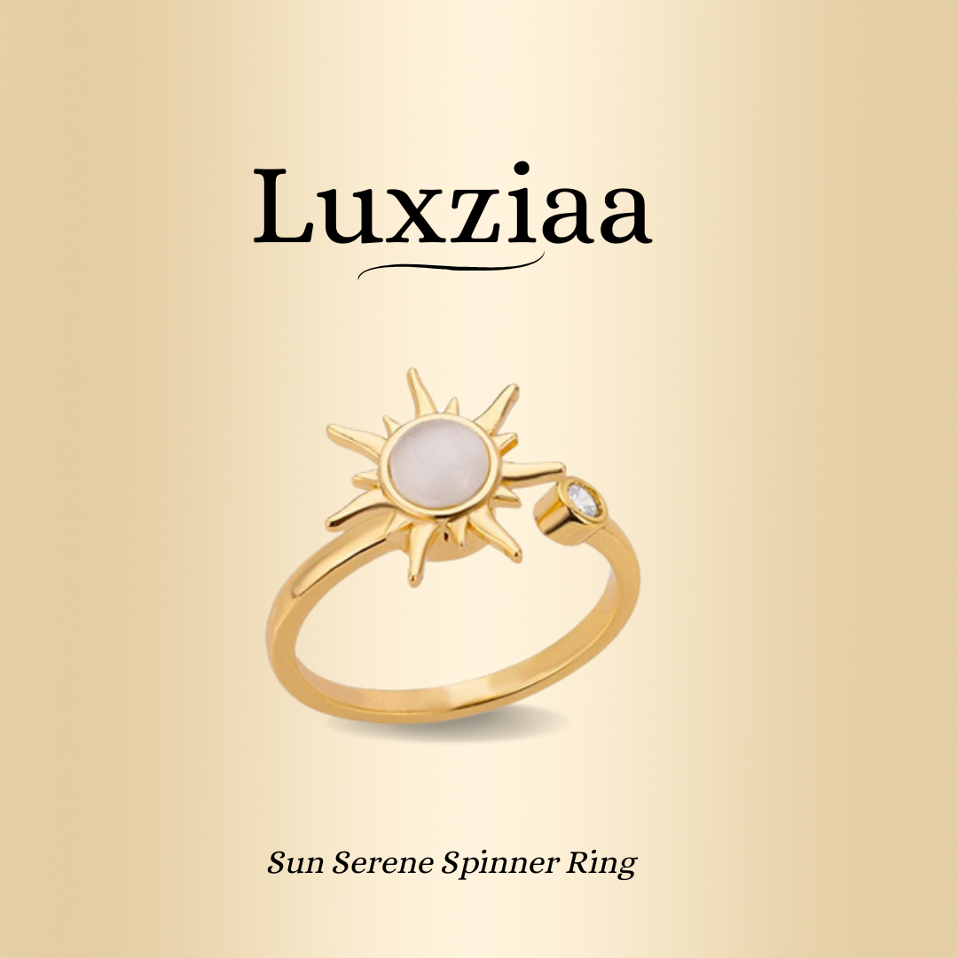 Luxziaa™ Spinner Anxiety Ring