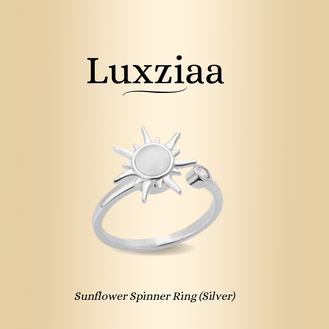 Luxziaa™ Spinner Anxiety Ring